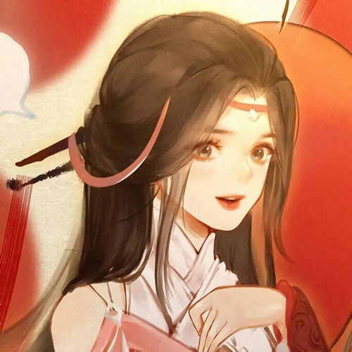  动漫卡通古风女生头像