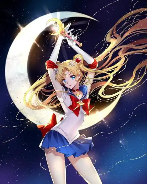  壁纸唯美美少女战士水冰月