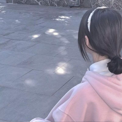  ins粉色系女生头像