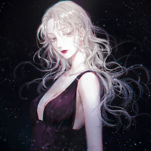  一组画风唯美细腻个性十足的女性头像