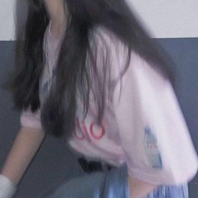  少女心粉色部位头像上半身无头学生女头