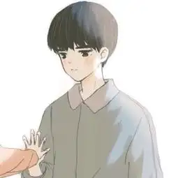 手绘情侣头像一人一张