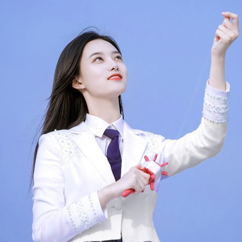  小众蓝色系女生头像
