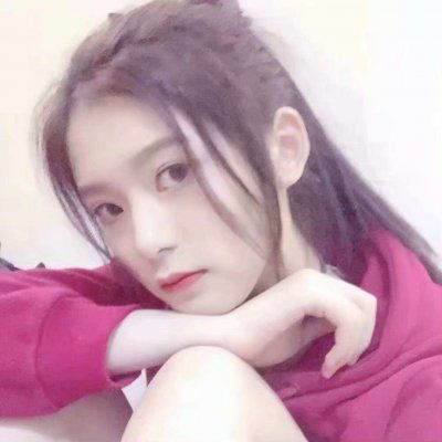  小清新少女头像粉色系真人图片粉红可爱系女生头像