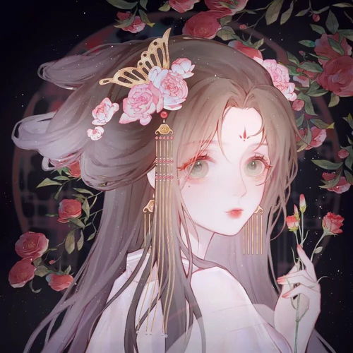  微信头像唯美又可爱动漫女生头像,仙女头情不知所起,一往而深