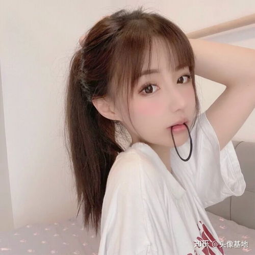  高清女生真人头像