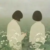 百合头像动漫情侣古风