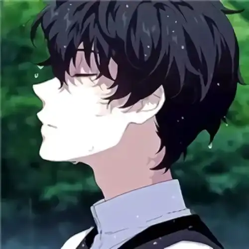  动漫男生头像有时候往天上一看,好像和16岁也没什么分别