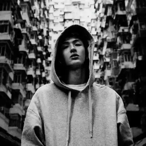  精选头像个性黑白情侣头像