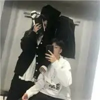  超酷个性情侣头像喜欢从来都不掩饰