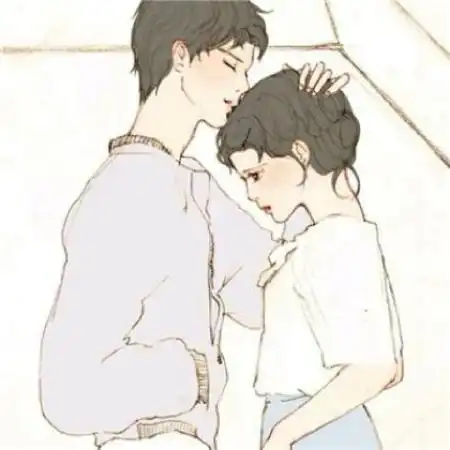 情侣微信头像一男一女插