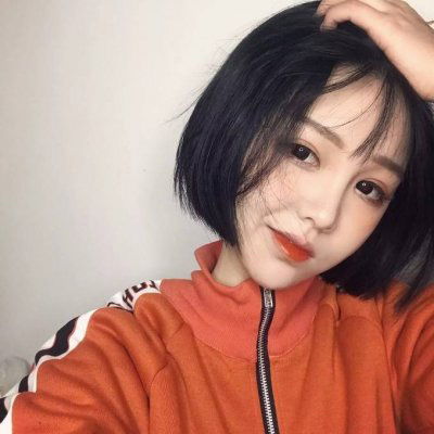 短头发女生头像qq头像