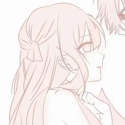 星空情侣头像一男一女晒