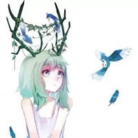  动漫女孩图片唯美森系动漫女生森系唯美图片