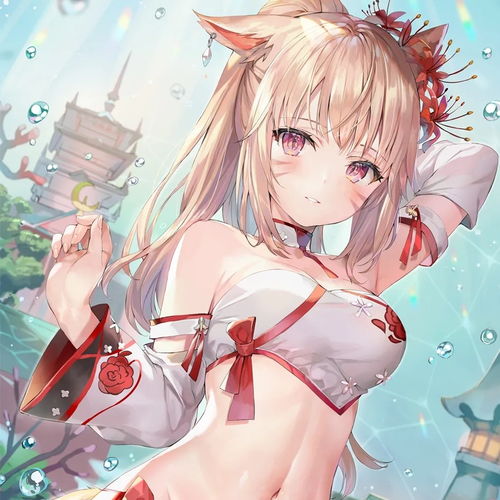  超萌兽娘头像怦然心动