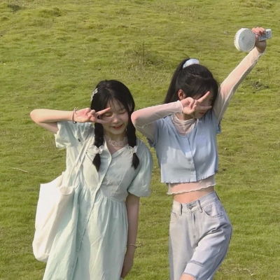  小清新闺蜜头像,闺蜜头像简约风小清新