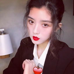  女生头像说爱你
