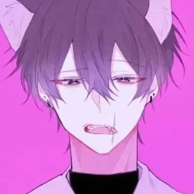  动漫男生头像我故意不理你的时候其实我比你更难受