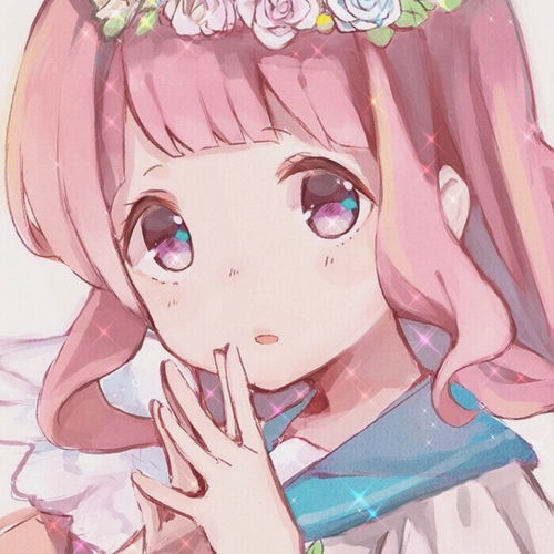  可哇伊漫画女生头像来啦