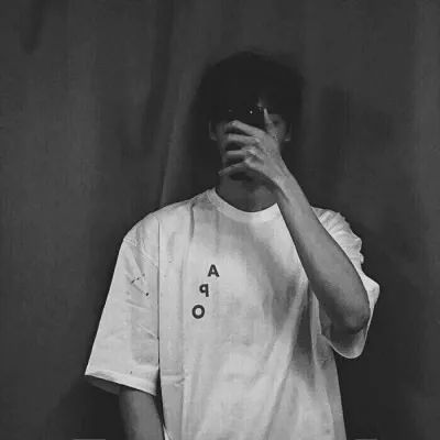  黑白灰个性微信头像