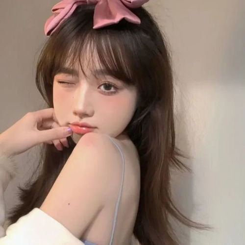  小清新可爱女生头像