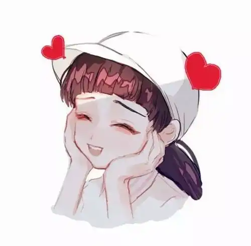 小破孩情侣头像卡通