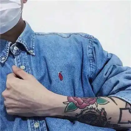  纹身的男生头像,女生怎么看待有纹身的男生呢