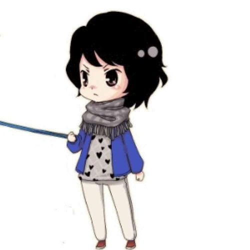 卡通头像女生情侣