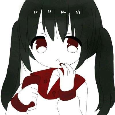  如辰ins优质动漫红色系女头这卡通动漫头像我要个性网