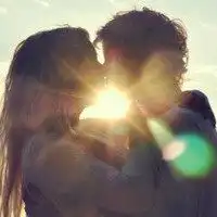  性感情侣图片大全接吻微信头像图片大全