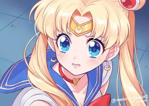  代表月亮消灭你美少女战士月野兔壁纸特辑