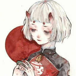  超漂亮的手绘古风美女头像这一坛往事你先好生藏着