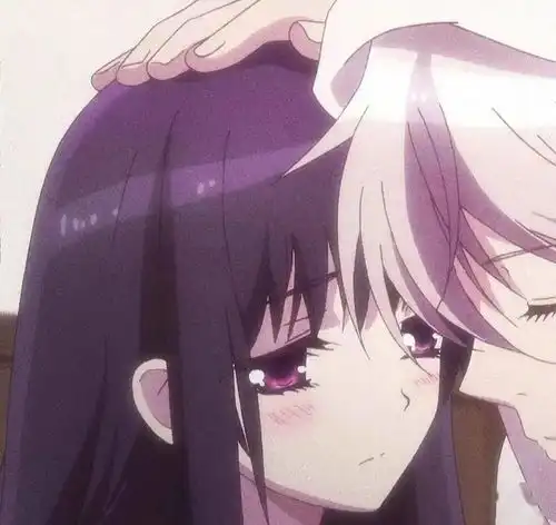  樱花树下的眼镜娘