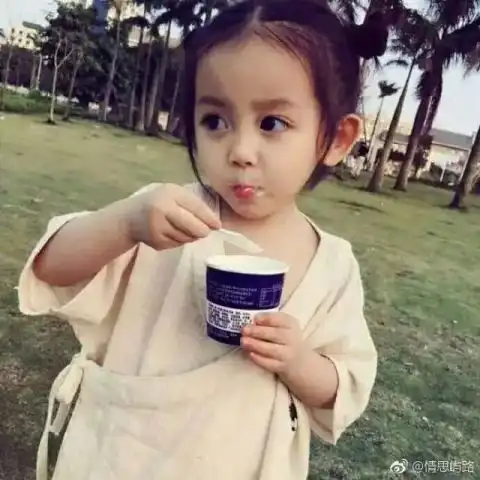 微信情侣头像小孩女生