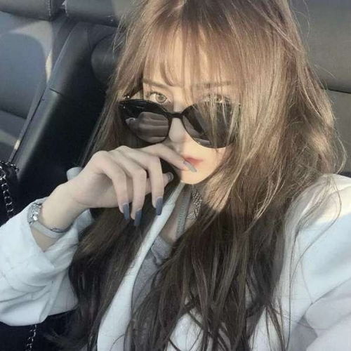  小清新可爱黑发拍照女生头像奶女生头像我要个性网