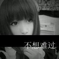  qq头像女生黑白带字要10张