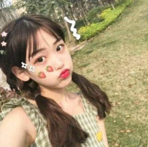 头像图片女生小清新张唯