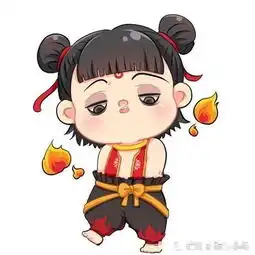  超萌漫画版哪吒敖丙情侣头像,可奶可盐小甜甜,是恋爱的感觉