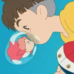 宫崎骏系列情侣头像波妞