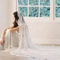  微信头像女生小清新仙气带头纱微信头像图片大全
