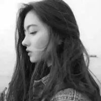  超拽女生头像黑白比较拽的头像女黑白