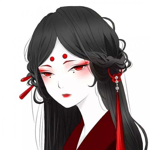  暗黑系闺蜜头像