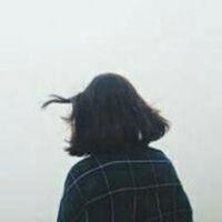  短发美女头像背影图片气质微信头像图片大全