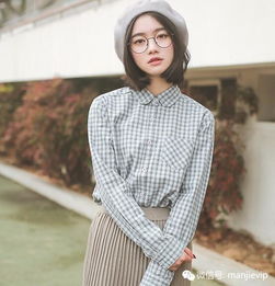 格子控男生头像文艺女青
