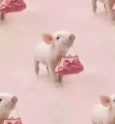  2019猪猪头像和壁纸,第一张就想保存