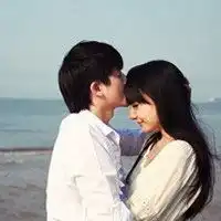  情侣头像一左一右背影唯美清纯微信头像图片大全