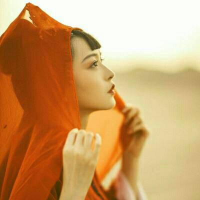 女生qq头像大全红衣