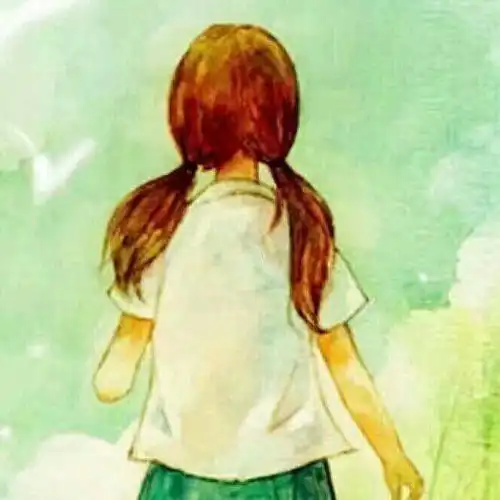  清新森系漫画爱人