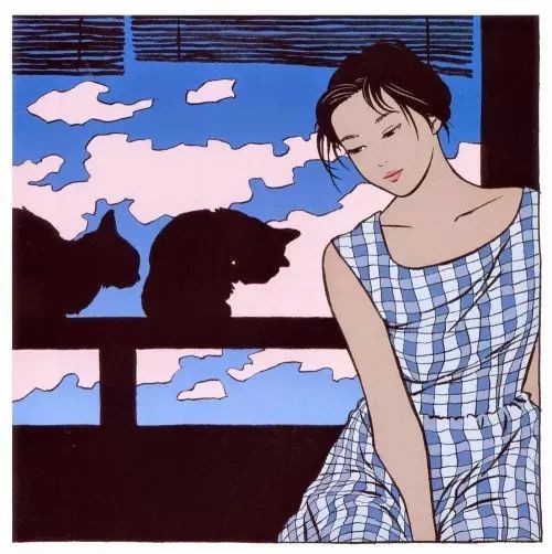  日本这个60岁老大叔画的插画,简直就是一本穿搭杂志
