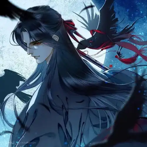  插画魔道祖师忘羡,有你在就是春暖花开
